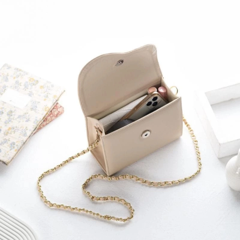 Product image KAHASIL - Tas Selempang Wanita Sling Bag Shoulder Bag Bahan Kulit PU Leather KHTS13 all variant Mocca
